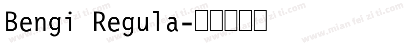 Bengi Regula字体转换